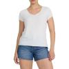 image:imageDEAR JOHN Aisha V Neck Short Sleeve Jersey Top for WomenWhite