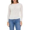 image:imageDEAR JOHN Edina Crew Neck Long Sleeve Sweater Top for WomenOffwhite