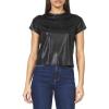 image:imageDEAR JOHN Unity Metallic Tee Womens Top Crew Neck Short Sleeve Hip LengthGold