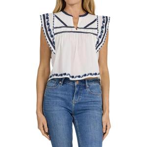 image:imageDEAR JOHN Janel Womens Relaxed Sleeveless Top ShirtWhite