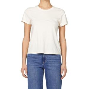 image:imageDEAR JOHN Unity Metallic Tee Womens Top Crew Neck Short Sleeve Hip LengthWhitecap Grey
