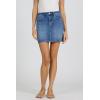 image:imageDEAR JOHN Quinn Womens High Rise Skirt Clean HemFog Sky