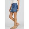 image:imageDEAR JOHN Quinn Womens High Rise Skirt Clean HemFog Sky