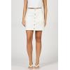 image:imageDEAR JOHN Quinn Womens High Rise Skirt Clean HemWhite