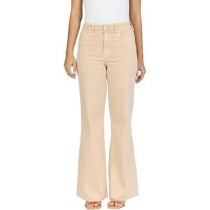 image:imageDEAR JOHN Fiona Wide Leg Womens Jeans High Rise Highwaisted Denim Classic Fit Full Inseam Raw Cut HemMojave Desert