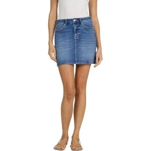image:imageDEAR JOHN Quinn Womens High Rise Skirt Clean HemFog Sky