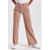 image:imageDEAR JOHN Fiona Womens Jeans Mid Rise Wide Leg Full LengthItalian Clay