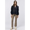 image:imageDEAR JOHN Anna Lisa Button Up Shirt Womens Relaxed Fit Long Sleeve Woven TopBlack Iris