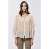 image:imageDEAR JOHN Anna Lisa Button Up Shirt Womens Relaxed Fit Long Sleeve Woven TopCream