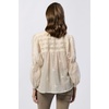 image:imageDEAR JOHN Anna Lisa Button Up Shirt Womens Relaxed Fit Long Sleeve Woven TopCream