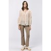 image:imageDEAR JOHN Anna Lisa Button Up Shirt Womens Relaxed Fit Long Sleeve Woven TopCream