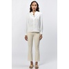 image:imageDEAR JOHN Lonestar Button Up Long Sleeve Ruffle Detail Womens TopWhite