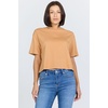 image:imageDEAR JOHN Maddox Top Womens Cotton Crew Neck Short SleeveBiscuit