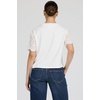 image:imageDEAR JOHN Maddox Top Womens Cotton Crew Neck Short SleeveRiviera White