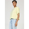image:imageDEAR JOHN Maddox Top Womens Cotton Crew Neck Short SleeveWax Yellow