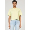 image:imageDEAR JOHN Maddox Top Womens Cotton Crew Neck Short SleeveWax Yellow