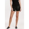 image:imageDEAR JOHN North Hampton Novelty Shorts Womens Mid Rise Trouser Leg Cuffed HemBlack Snake