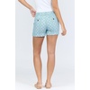 image:imageDEAR JOHN North Hampton Novelty Shorts Womens Mid Rise Trouser Leg Cuffed HemCapri Tile