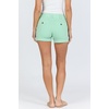 image:imageDEAR JOHN North Hampton Novelty Shorts Womens Mid Rise Trouser Leg Cuffed HemHemlock