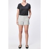 image:imageDEAR JOHN North Hampton Novelty Shorts Womens Mid Rise Trouser Leg Cuffed HemRailroad Grey