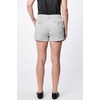 image:imageDEAR JOHN North Hampton Novelty Shorts Womens Mid Rise Trouser Leg Cuffed HemRailroad Grey