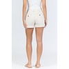 image:imageDEAR JOHN North Hampton Novelty Shorts Womens Mid Rise Trouser Leg Cuffed HemSand Stripe