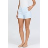 image:imageDEAR JOHN North Hampton Novelty Shorts Womens Mid Rise Trouser Leg Cuffed HemSkyway Stripe