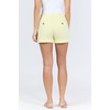 image:imageDEAR JOHN North Hampton Novelty Shorts Womens Mid Rise Trouser Leg Cuffed HemWax Yellow