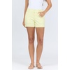 image:imageDEAR JOHN North Hampton Novelty Shorts Womens Mid Rise Trouser Leg Cuffed HemWax Yellow