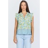 image:imageDEAR JOHN Puja Womens VNeck Relaxed Fit Womens TopLemon Capri