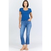 image:imageDEAR JOHN Puja Womens VNeck Relaxed Fit Womens TopNavy Peony