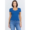 image:imageDEAR JOHN Puja Womens VNeck Relaxed Fit Womens TopNavy Peony