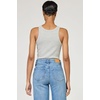 image:imageDEAR JOHN Tamia Racer Back Crew Neck Tank Top Fitted SleevelessHeather Grey