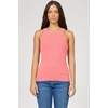 image:imageDEAR JOHN Tamia Racer Back Crew Neck Tank Top Fitted SleevelessPigment Dubarry