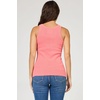 image:imageDEAR JOHN Tamia Racer Back Crew Neck Tank Top Fitted SleevelessPigment Dubarry