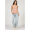 image:imageDEAR JOHN Tamia Racer Back Crew Neck Tank Top Fitted SleevelessPink Clay