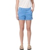 image:imageDEAR JOHN North Hampton Novelty Shorts Womens Mid Rise Trouser Leg Cuffed HemAzure Blue