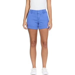 image:imageDEAR JOHN North Hampton Novelty Shorts Womens Mid Rise Trouser Leg Cuffed HemDazzling Blue