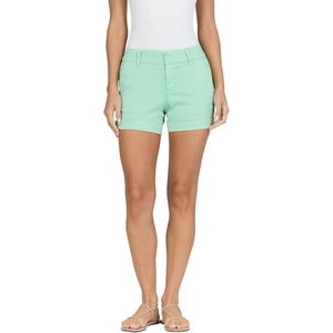 image:imageDEAR JOHN North Hampton Novelty Shorts Womens Mid Rise Trouser Leg Cuffed HemHemlock