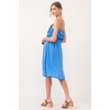 image:imageDEAR JOHN Valentina Dress for Women Standard Fit Halter Neck MidiBlue Star