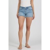image:imageDEAR JOHN Gigi Womens Mid Rise Shorts Comfortable Stretch Raw Hem Relaxed FitSpringview
