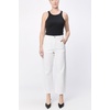 image:imageDEAR JOHN Lasso Womens Barrel Leg Pants High Rise Comfort Stretch Classic DenimSummer White