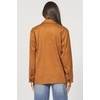 image:imageDEAR JOHN Pablo Denim Jacket Womens Button Front Relaxed Fit Medium Wash Collared Long Sleeve Rigid OuterwearAutumn