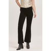 image:imageDEAR JOHN Rosa Flared Womens Pants Mid Rise Full Inseam Comfort Stretch DenimBlack Velveteen