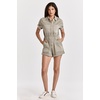 image:imageDEAR JOHN Womens Jocie Denim Washed RomperMatcha Tea