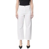 image:imageDEAR JOHN Lasso Womens Barrel Leg Pants High Rise Comfort Stretch Classic DenimSummer White