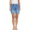 image:imageDEAR JOHN Noel High Rise Clean Hem Denim Shorts for WomenStar Struck