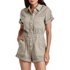 image:imageDEAR JOHN Womens Jocie Denim Washed RomperMatcha Tea