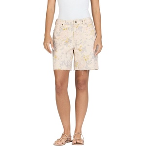 image:imageDEAR JOHN Noel High Rise Clean Hem Denim Shorts for WomenTuscan Bouquet