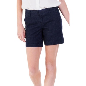 image:imageDEAR JOHN South Hampton Denim Shorts for Women Low Rise Clean Hem Stretch FitZodiac